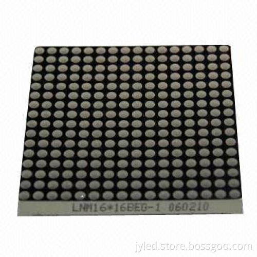 Dot matrix LED display white color LED dot matrix display